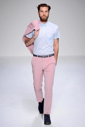 calça masculina rosa