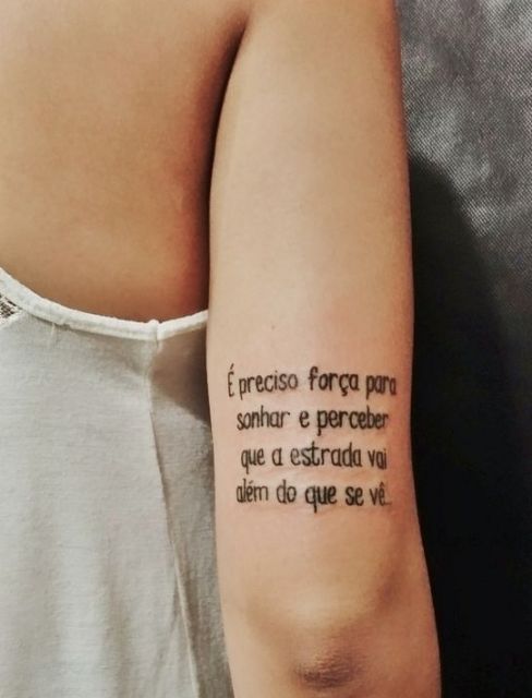 exemplo de frases para tatuagem em português