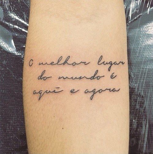 exemplo de frases para tatuagem em português