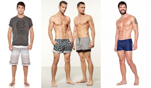 roupa masculina de praia