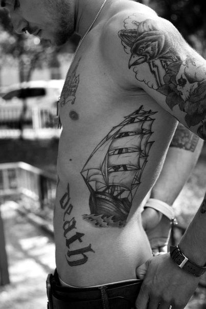 tatuagem barco desenho