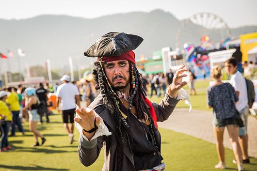 fantasia de pirata inspiração jack