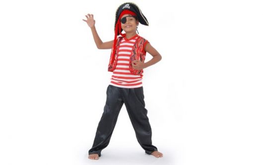 fantasia de pirata masculino crianças como fazer