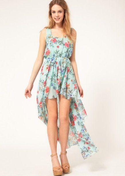 vestido mullet floral