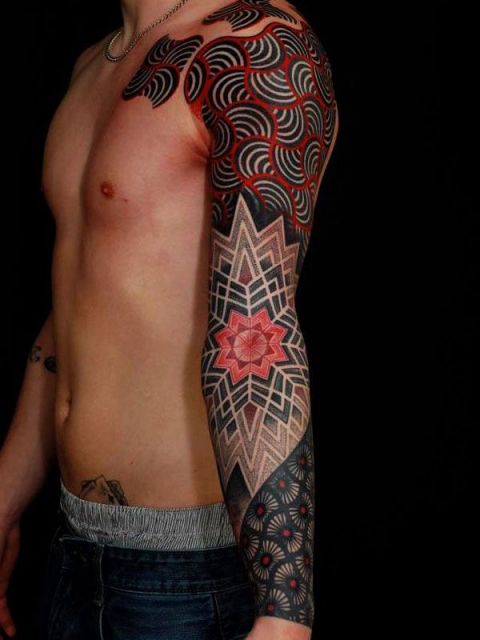 tatuagem geométrica homem outras