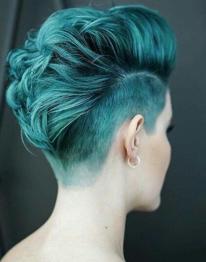 cabelo verde