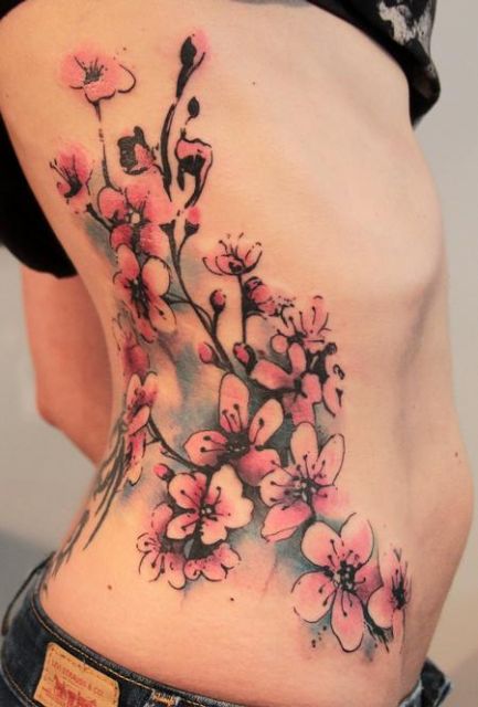 tatuagem-de-arvore-com-cerejeira