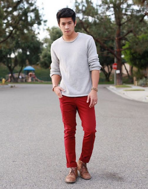calca-vermelha-masculina-jeans