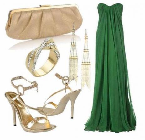 vestido-de-formatura-verde-acessorios-dourados