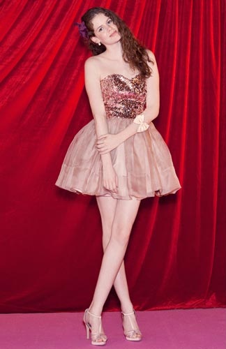 vestido de paete anos 80