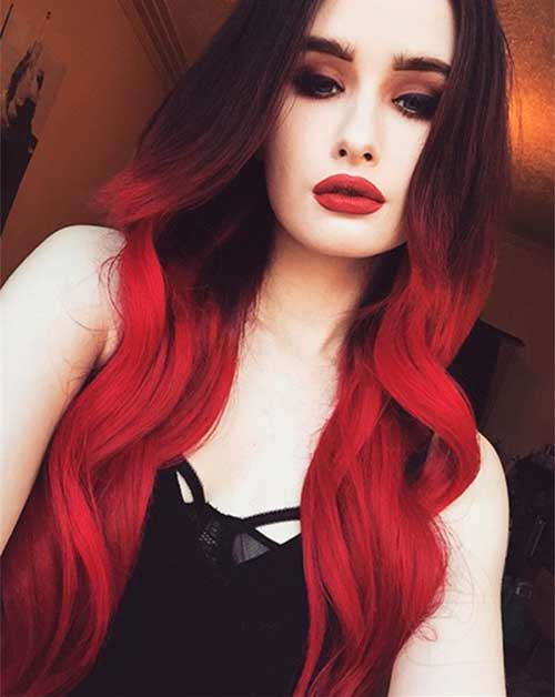 ombre-hair-vermelho-intenso