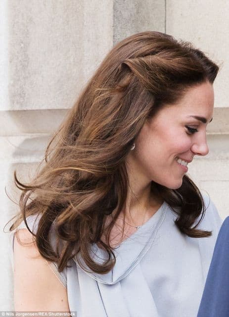 penteado Kate Middleton