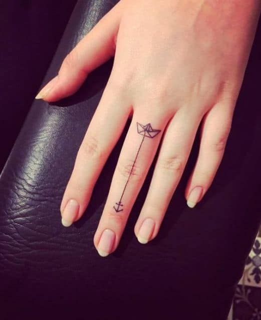 tatuagem dedo