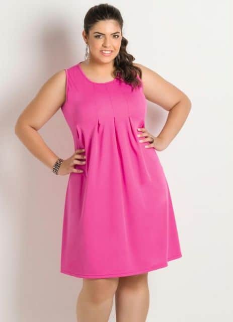 modelo de vestido evasê