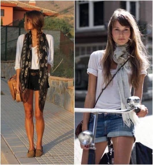 Como Usar Lenço no Pescoço – 50 Maneiras Fashion com Passo a Passo!