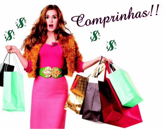 imagem ilustrativa de mulher fazendo compras.