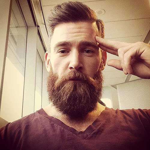 barba lenhador moderna
