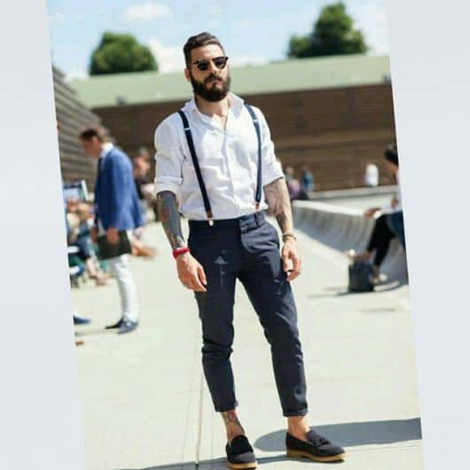 calça cropped masculina social como usar