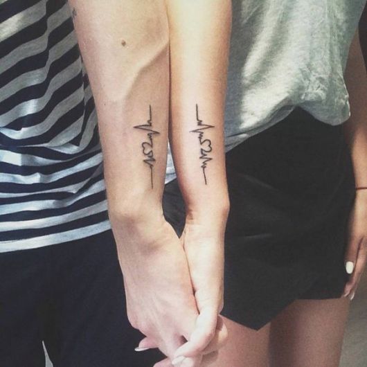 Tatuagem para Casal: 100 fotos, ideias e modelos apaixonantes