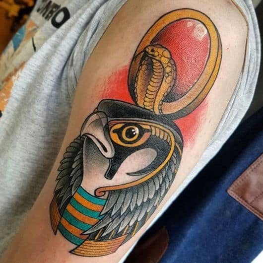 Tatuagem Egípcia Significado & 40 Ideias Incríveis para