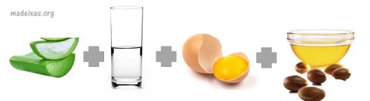  receita hidratação com ovo