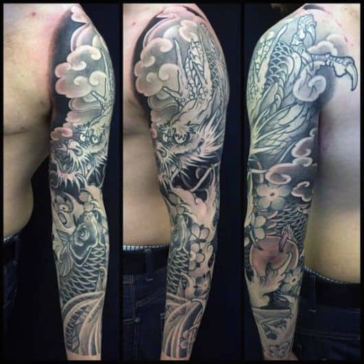 meaning japanese tattoo dragon tiger Dragão: dicas e Tatuagem estilos 90 de Significado,