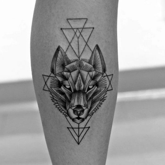 Tatuagem de Lobo – 90 Ideias Maneiríssimas & Significados!
