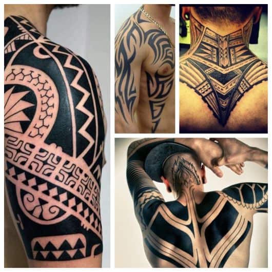 Tatuagem Tribal Masculina Significados, preço e 90 ideias