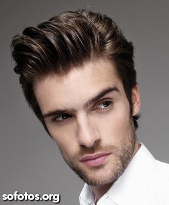 corte de cabelo masculino social alto