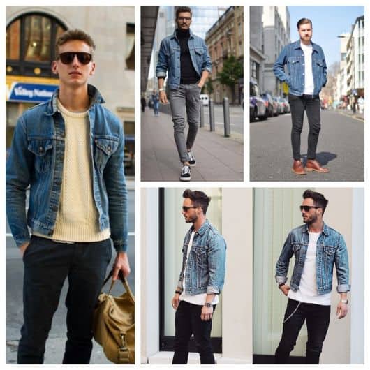 jaqueta jeans masculina 