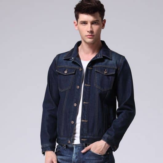 Uniform jackets for men navy blue jeans size stores