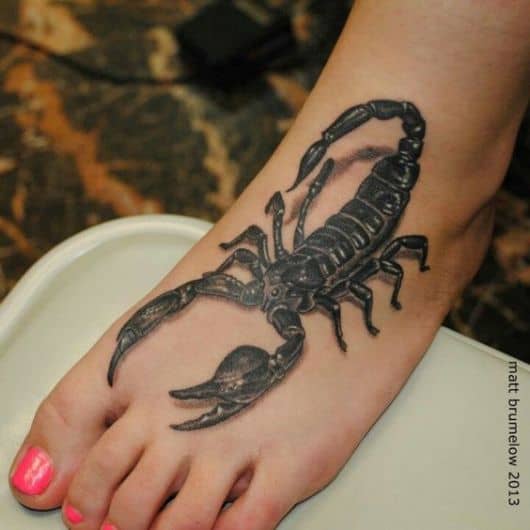 Tatuagem de Escorpião Significado + 45 Inspirações Incríveis
