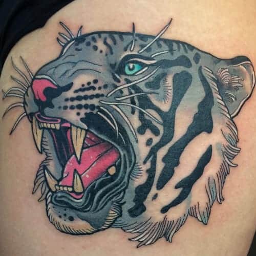 Tatuagem de Tigre Significado, cuidados e 80 ideias incríveis