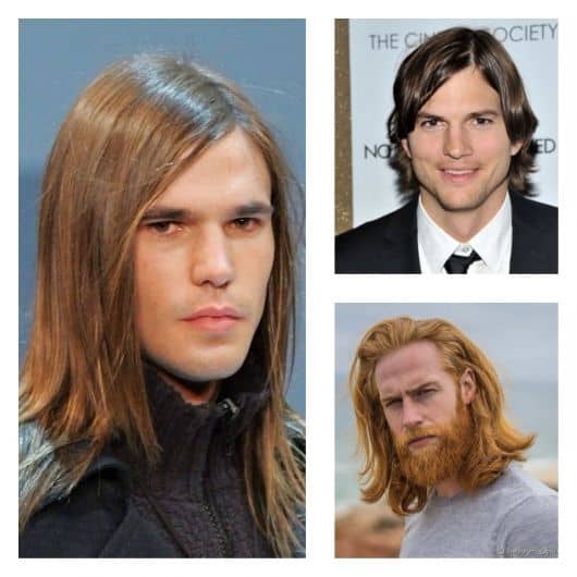 corte de cabelo masculino longo