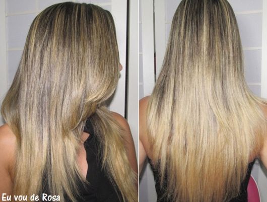  antes e depois cabelo loiro