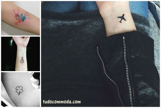 tatuagem delicada feminina