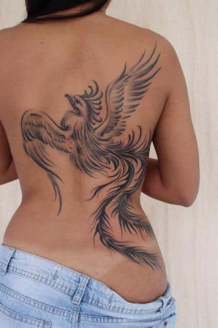 tatuagem costas feminina