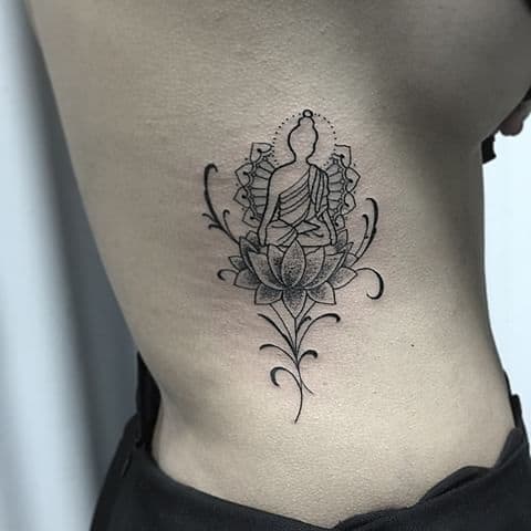 tatuagem oriental feminina