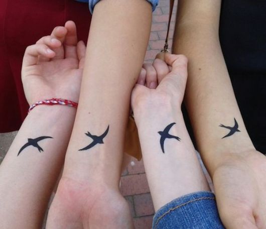 tatuagem pássaro