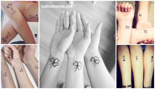 tatuagem trio feminina