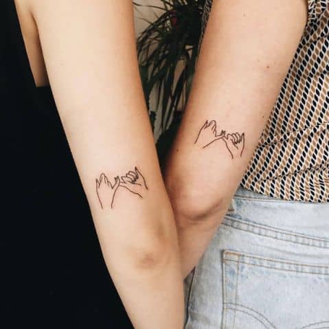 tatuagem amigas