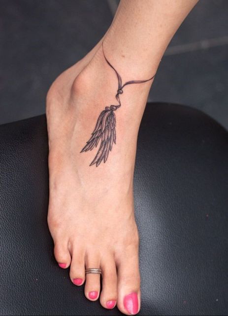 tatuagem tornozelo feminino