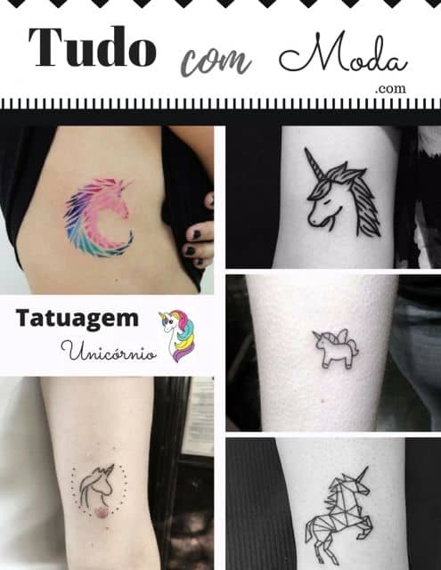 Tatuagem Unicórnio: Significado & + de 30 inspirações sensacionais!