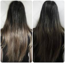botox capilar antes e depois cabelo longo