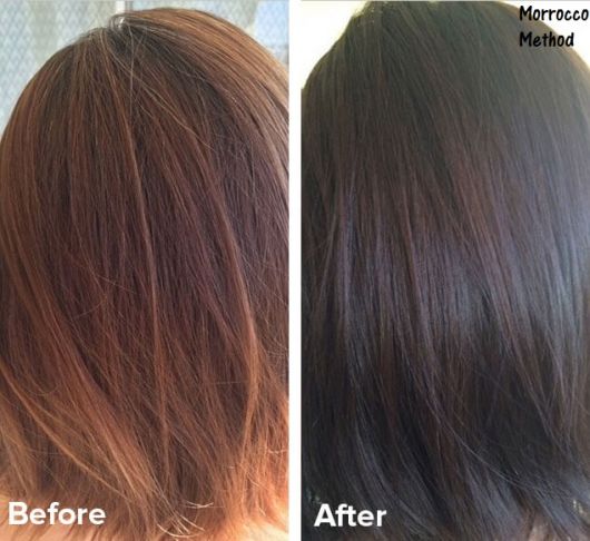 cabelo liso antes e depois