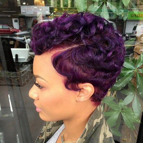 cabelo violeta