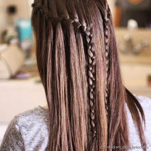 Penteados para cabelos longos.