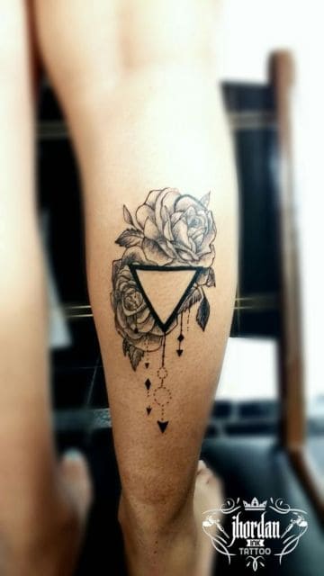 tatuagem triângulo
