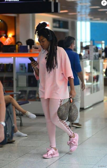 tenis rose combina com que roupa
