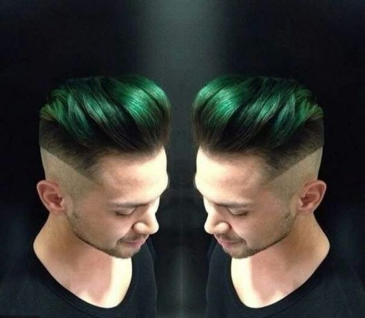 ideias para cabelo verde masculino